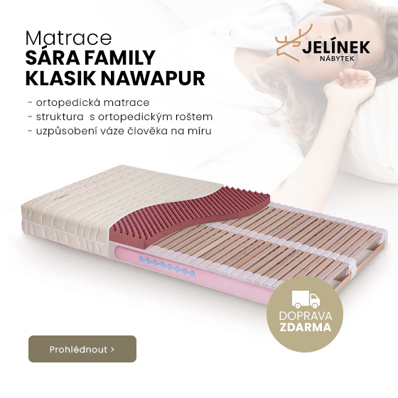 Matrace SÁRA Family Klasik Nawapur Bavlna